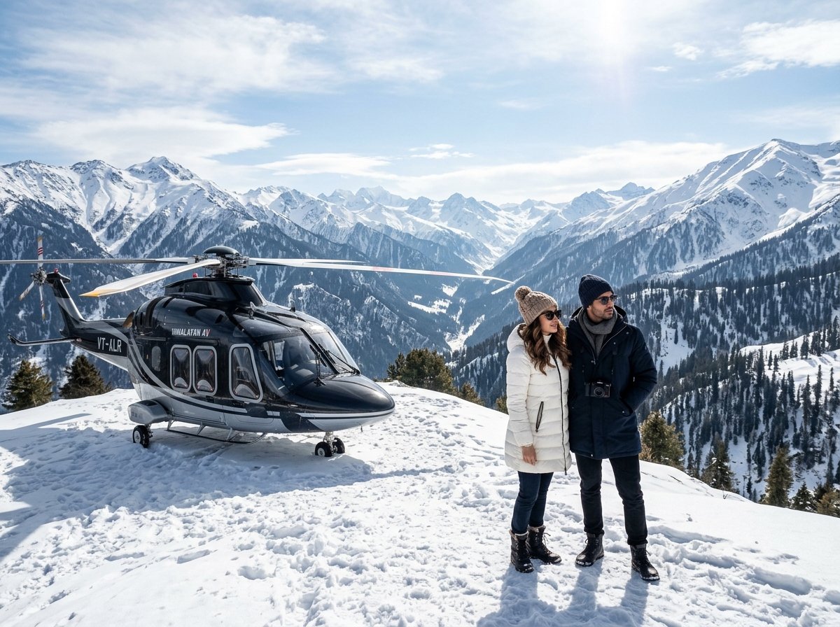 Gulmarg Heli-Skiing & Dal Lake Royal Houseboat Retreat — Cinematic Film